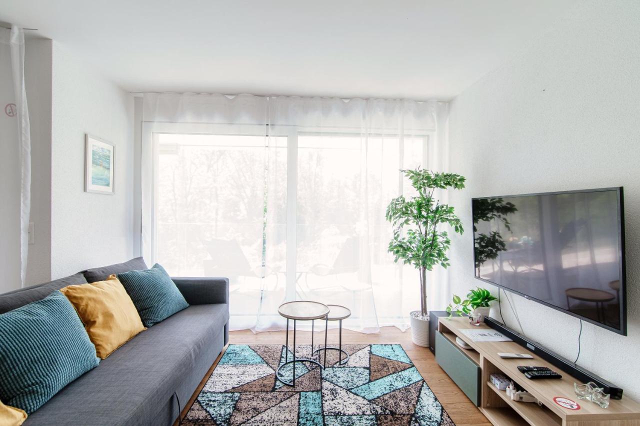 Linda Terrace By Quokka 360 - Modern One-Bedroom Flat With Sun Terrace Locarno Exterior foto