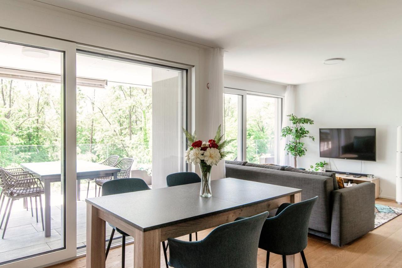 Linda Terrace By Quokka 360 - Modern One-Bedroom Flat With Sun Terrace Locarno Exterior foto