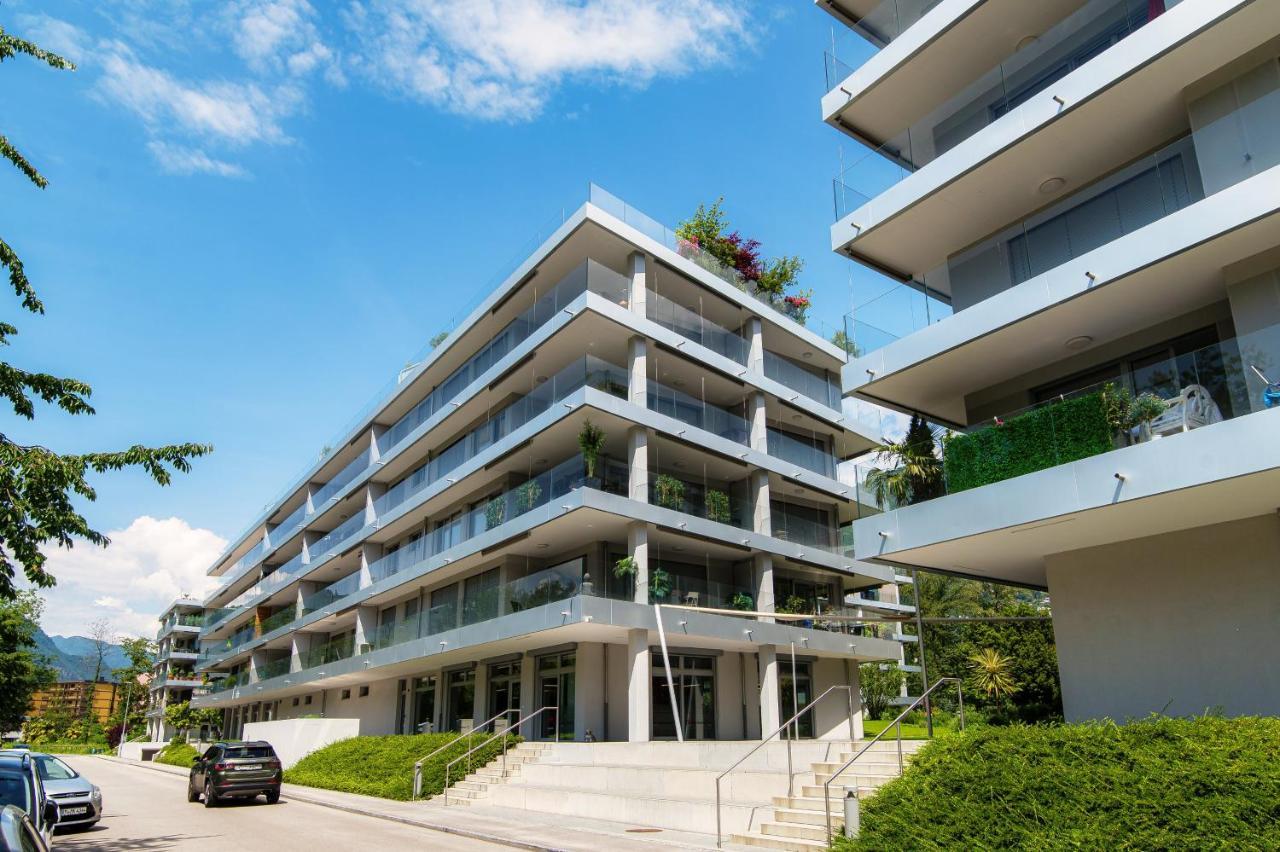 Linda Terrace By Quokka 360 - Modern One-Bedroom Flat With Sun Terrace Locarno Exterior foto