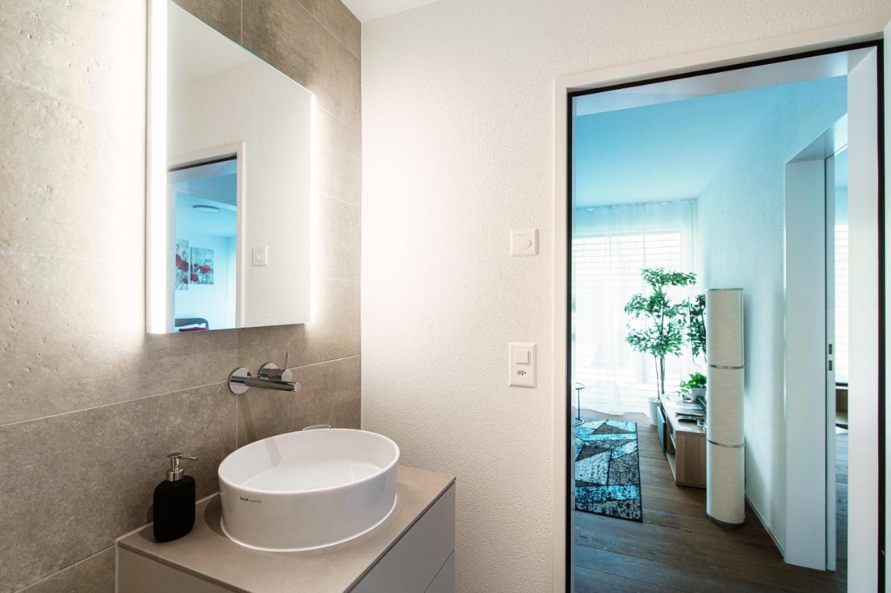 Linda Terrace By Quokka 360 - Modern One-Bedroom Flat With Sun Terrace Locarno Exterior foto